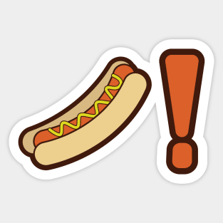 Hotdog! Sticker